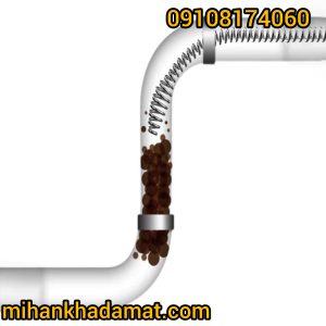 باز کردن لوله با دستگاه فنر زن برقی در تبریز